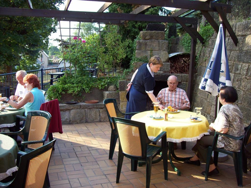 Pension Goldener Anker Reinhardtsdorf-Schona 外观 照片